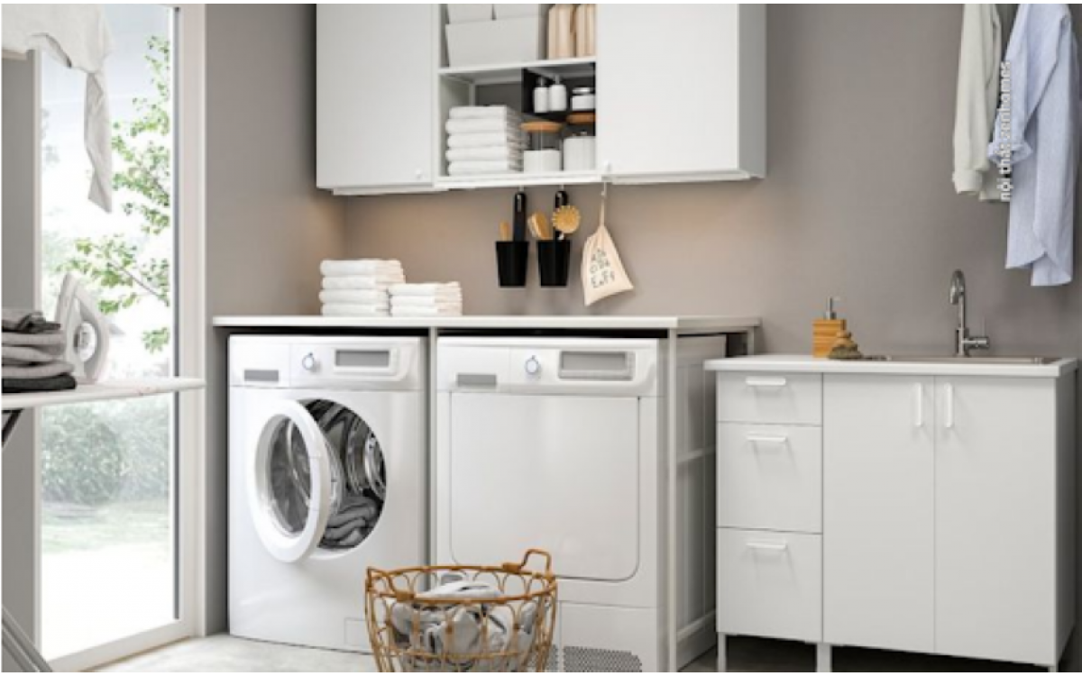 Phòng giặt | 7 ý tưởng thiết kế tối ưu hóa không gian